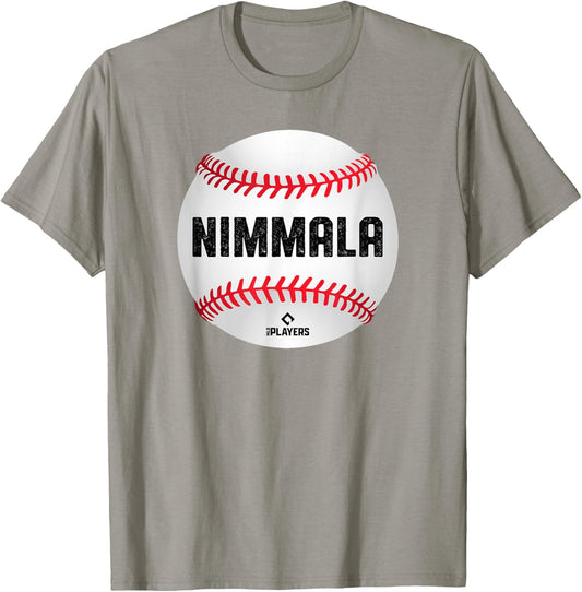 Baseball Arjun Nimmala Prospect Baseball Fan Gear T-Shirt - T-Shirt | Sand