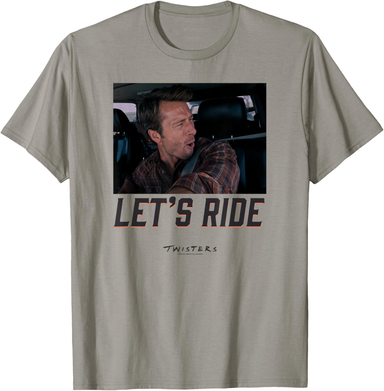 Twisters Tyler Owens Let’s Ride T-Shirt - T-Shirt | Sand