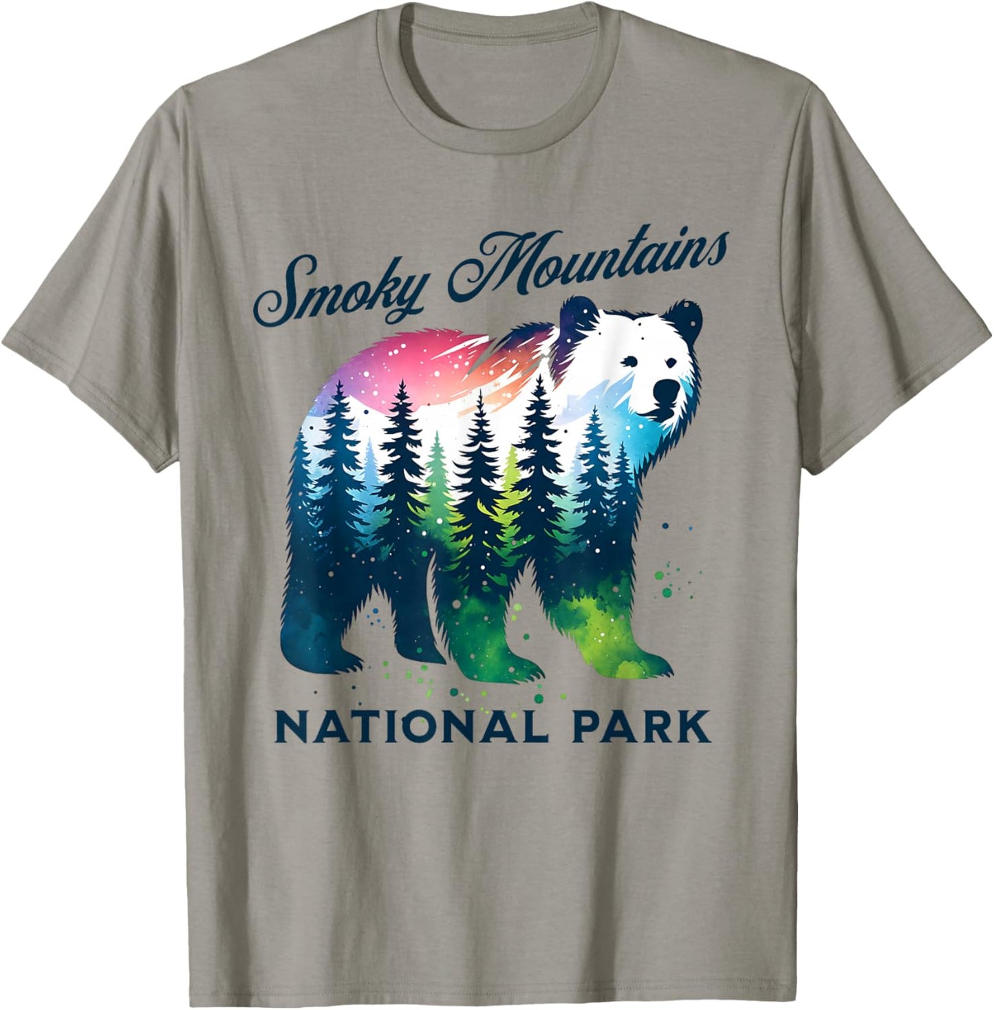 Smoky Mountains National Park T-Shirt - T-Shirt | Sand