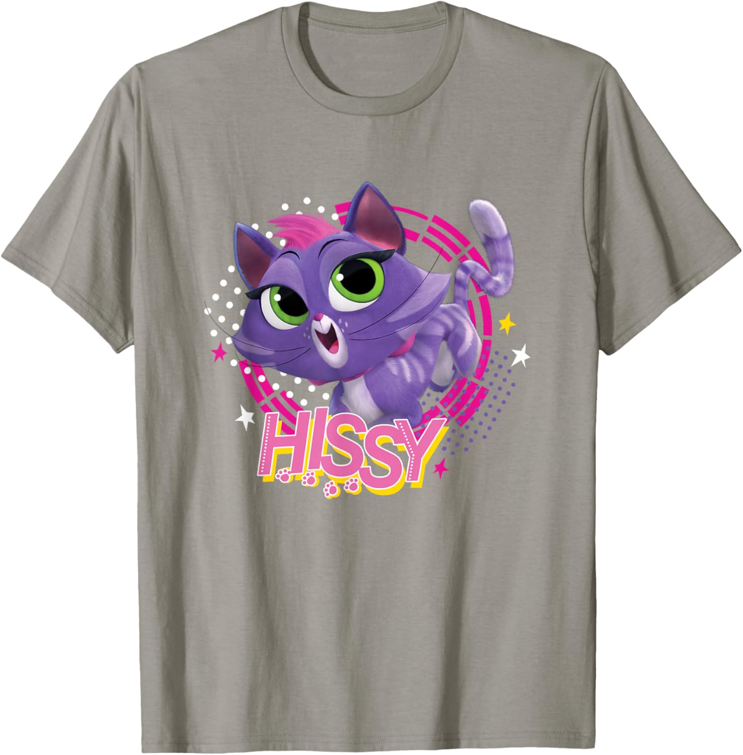Disney Puppy Dog Pals Cute Sassy Hissy Big Chest Portrait T-Shirt - T-Shirt | Sand