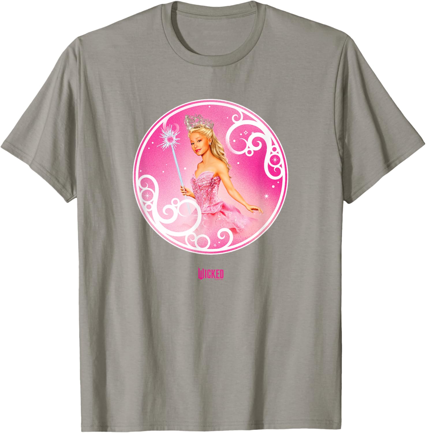 Wicked Glinda Bubble Pose T-Shirt - T-Shirt | Sand