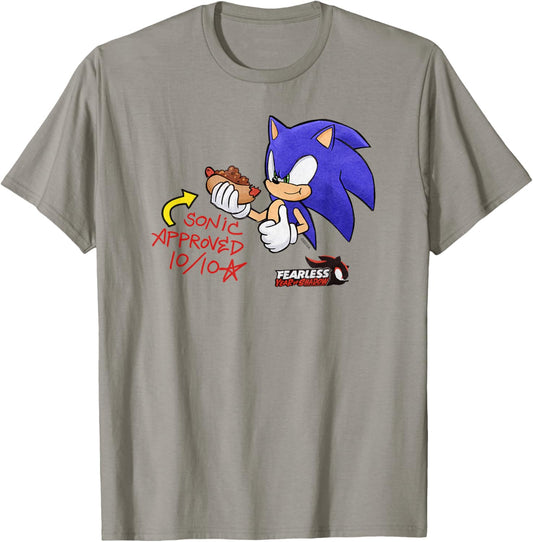 Sonic The Hedgehog, Fearless Year of Shadow - Sonic Approved T-Shirt - T-Shirt | Sand
