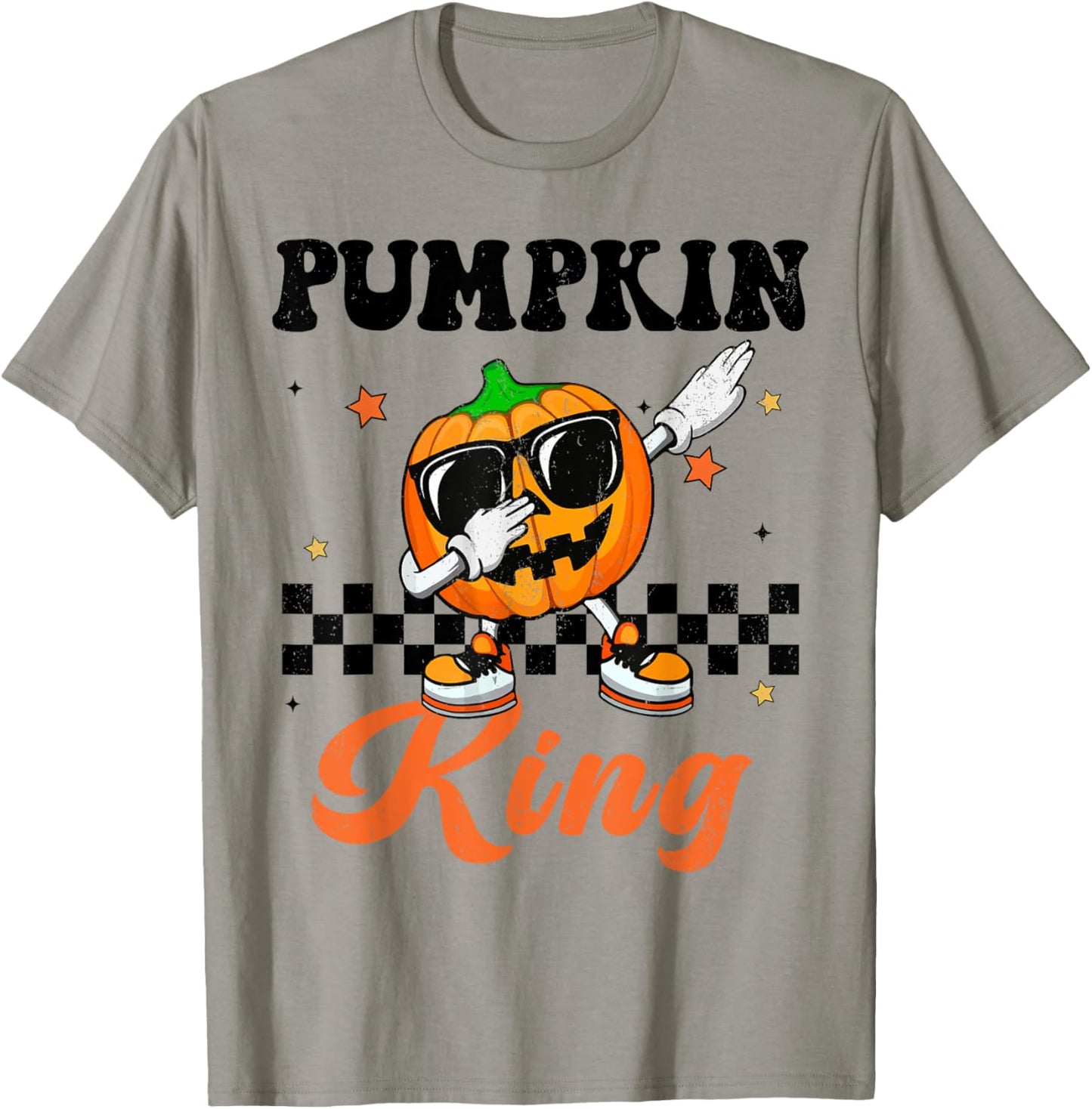 Pumpkin King Baby Boy Toddler Funny Halloween T-Shirt - T-Shirt | Sand