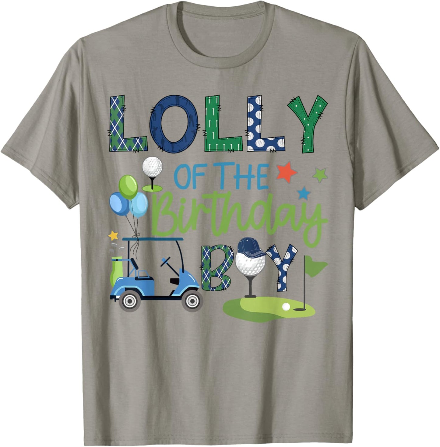 Lolly Of The Birthday Boy Hole in One Golf Sport T-Shirt - T-Shirt | Sand