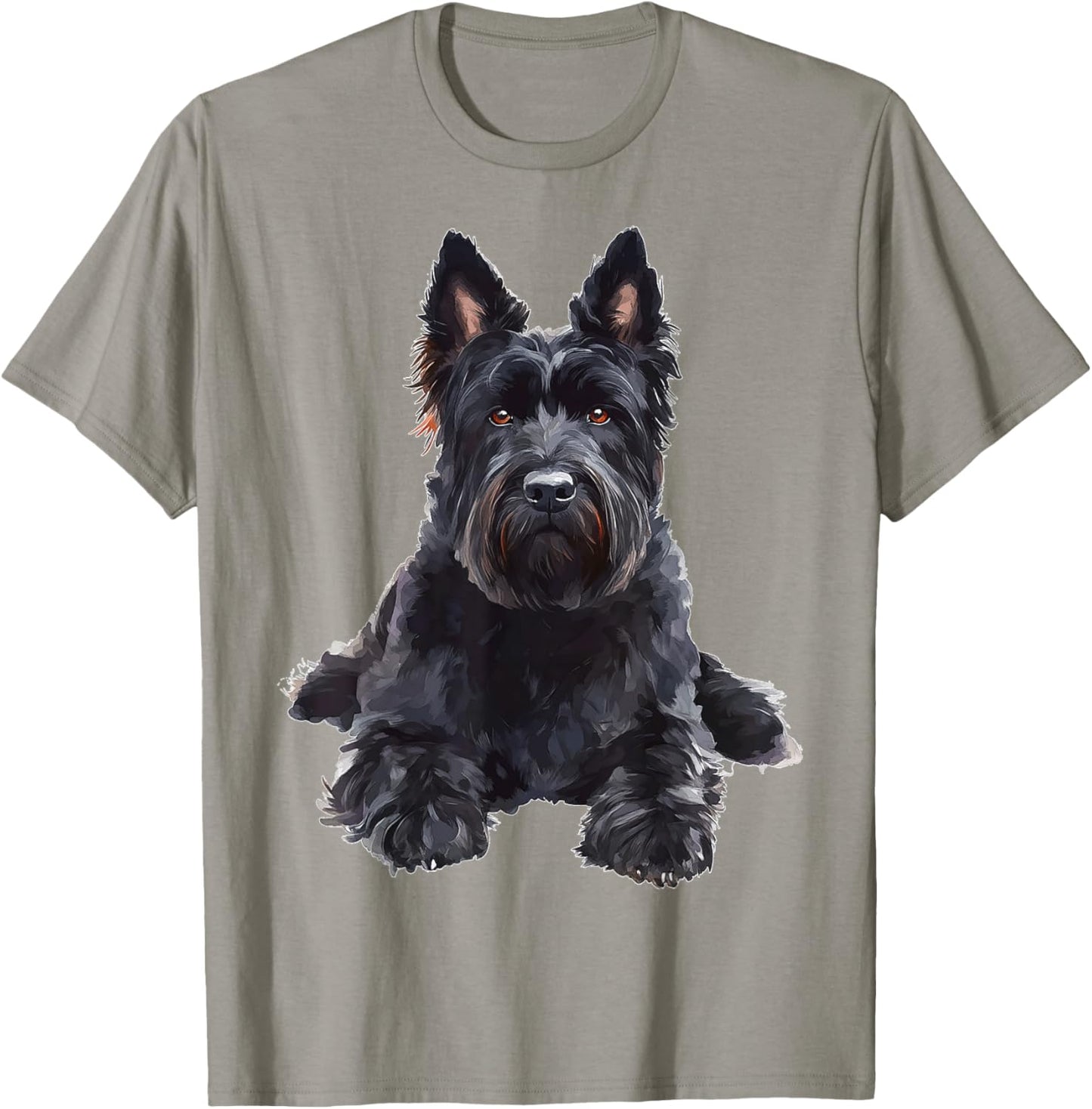 Bouvier Des Flandres Dog Pet Artwork Bouvier Des Flandres T-Shirt - T-Shirt | Sand