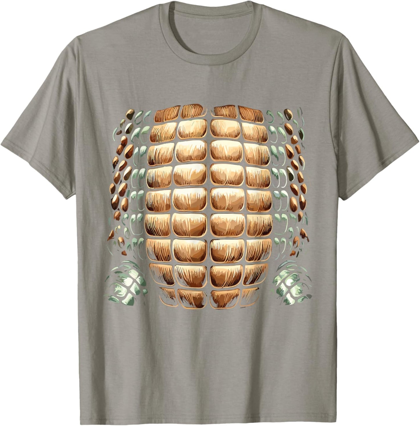 Funny Crocodile Costume Men Women Kids Lazy Halloween T-Shirt - T-Shirt | Sand