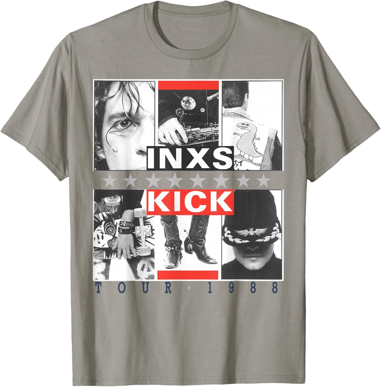 INXS – Kick Inner Cover T-Shirt - T-Shirt | Sand