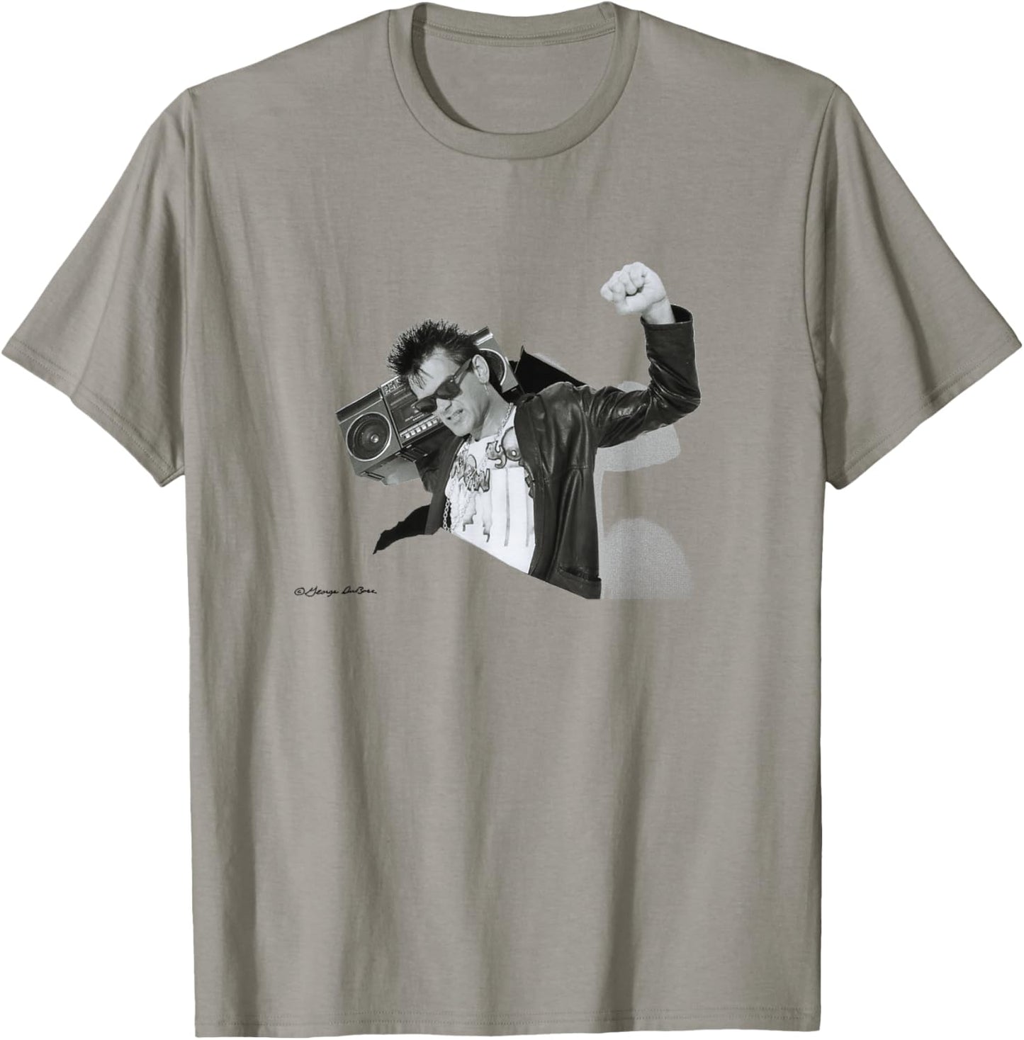 Dee Dee King Bassist Of The Ramones By George DuBose T-Shirt - T-Shirt | Sand