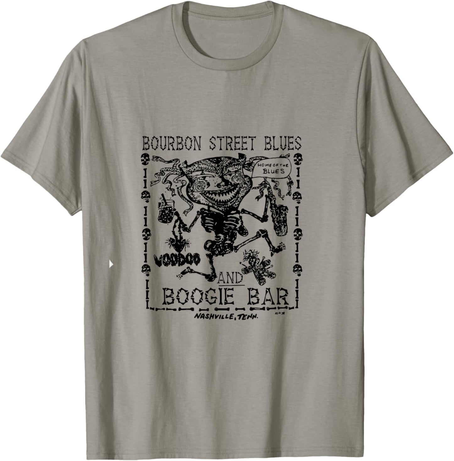 Voodoo Man Logo (Black) T-Shirt - T-Shirt | Sand