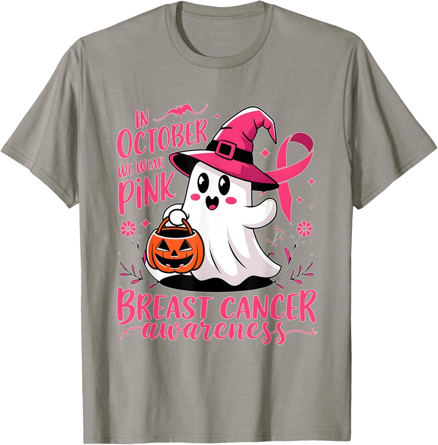 Breast Cancer Awareness Month In October We Wear Pink 2024 T-Shirt - T-Shirt | Sand