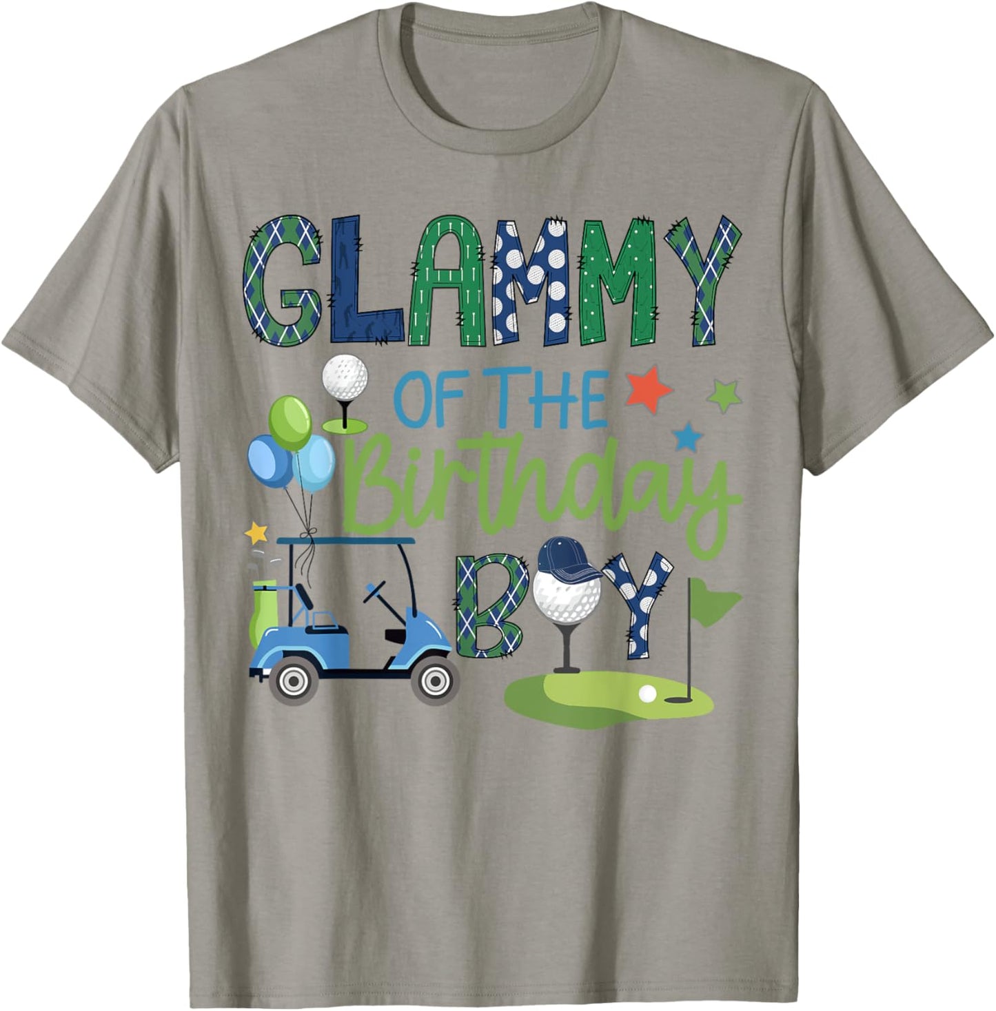 Glammy Of The Birthday Boy Hole in One Golf Sport T-Shirt - T-Shirt | Sand