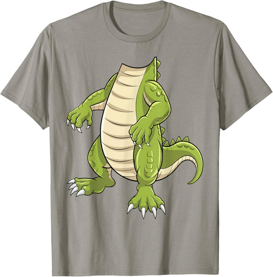 Alligator Shirt Adult Kids Men Women Crocodile Costume T-Shirt - T-Shirt | Sand