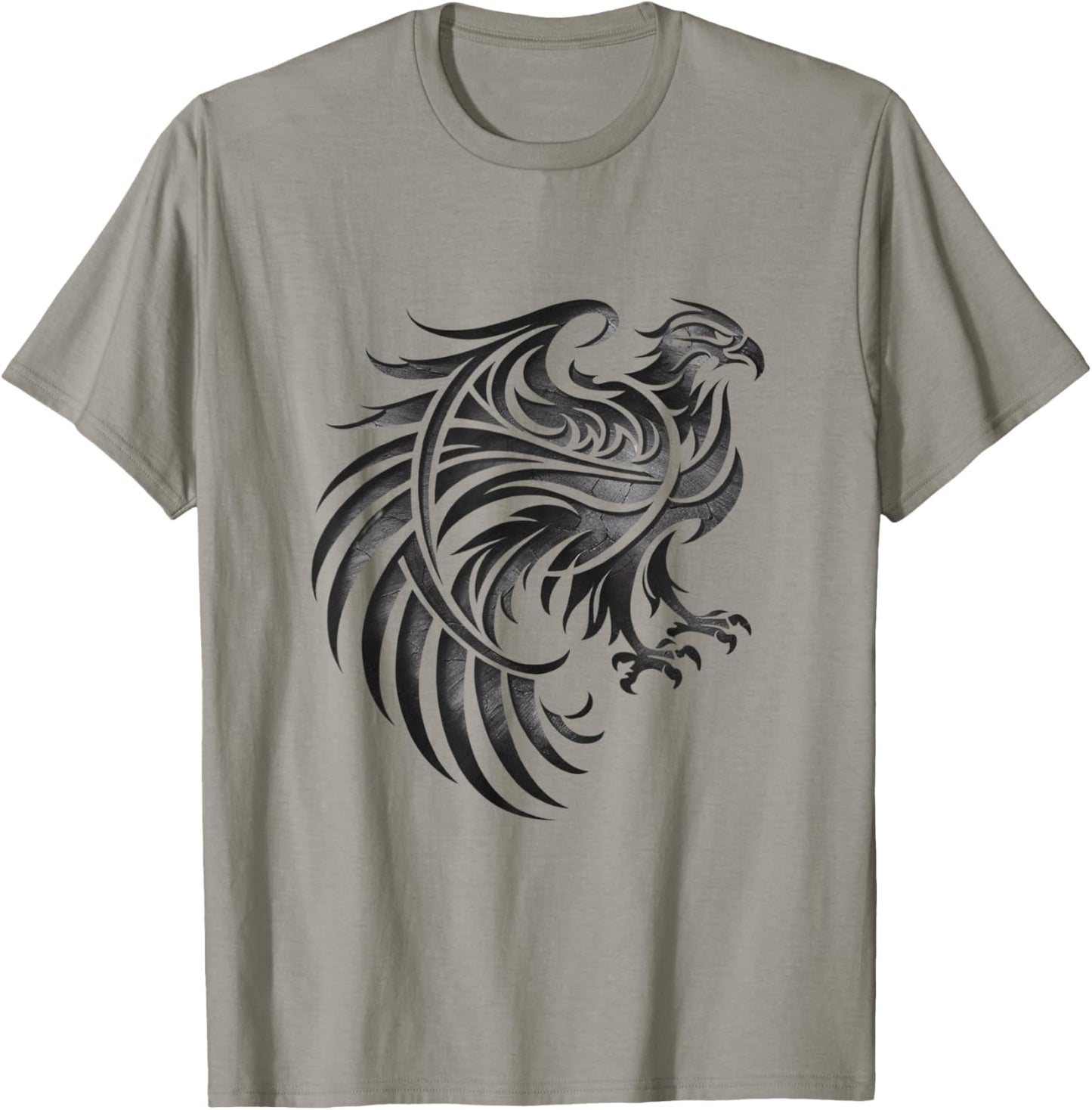 Tribal Phoenix Tattoo T-Shirt - T-Shirt | Sand