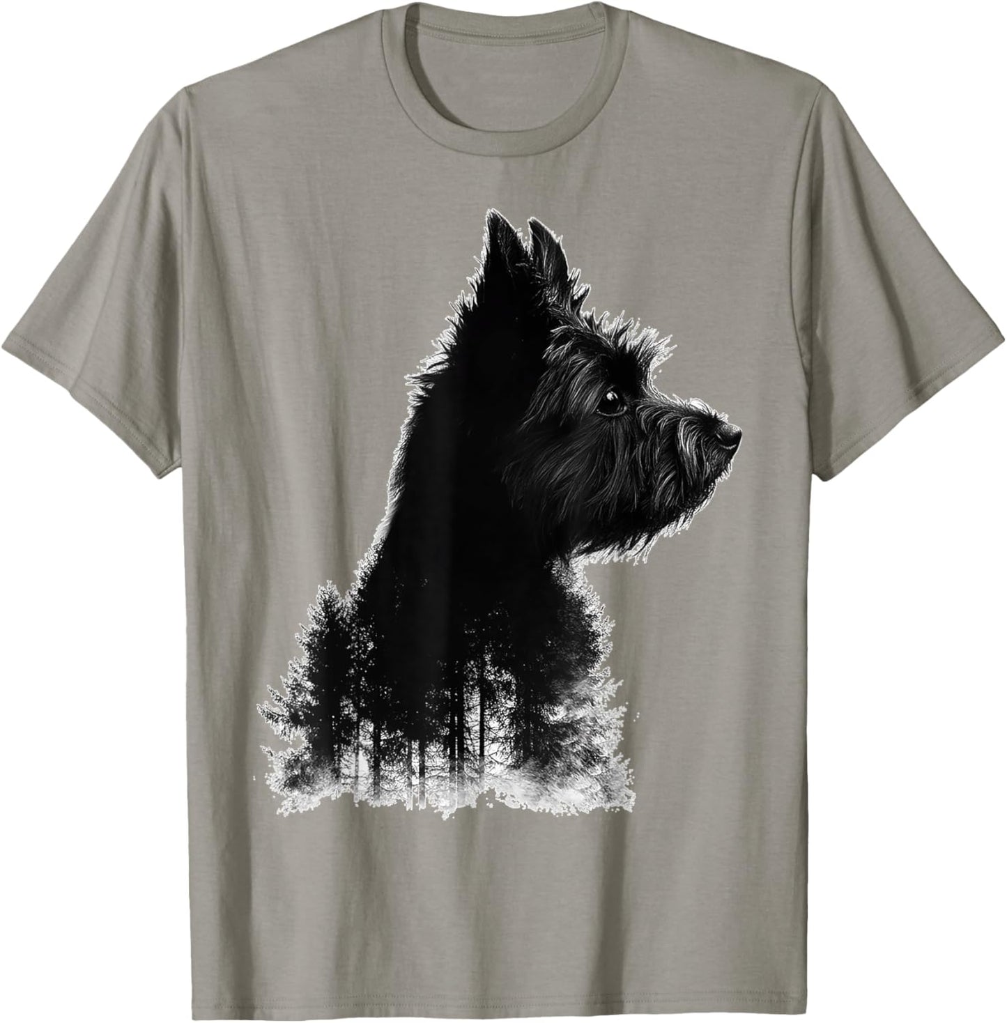 Cairn Terrier Dog Motif Pet Art Cairn Terrier Women Kids T-Shirt - T-Shirt | Sand