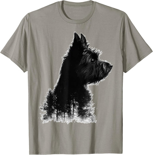 Cairn Terrier Dog Motif Pet Art Cairn Terrier Women Kids T-Shirt - T-Shirt | Sand