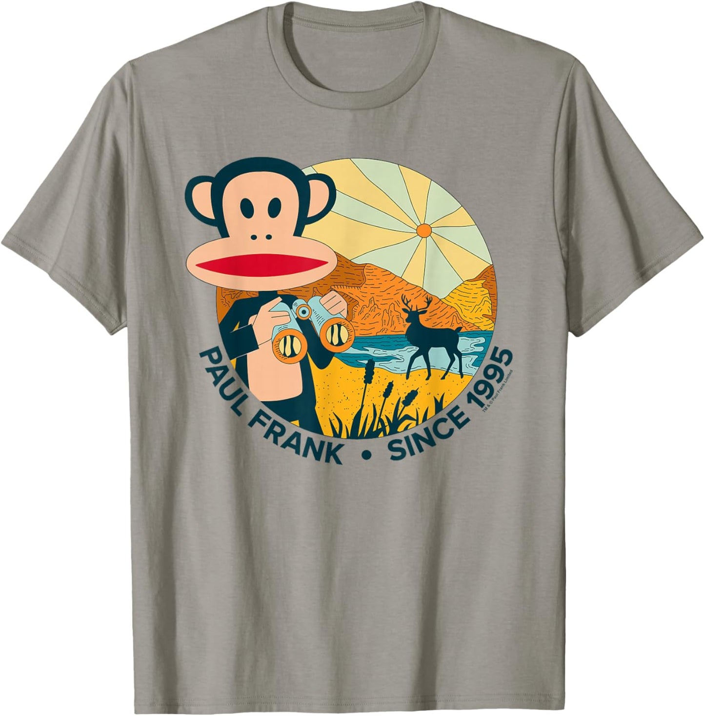 Paul Frank Nature Julius The Monkey Since 1995 T-Shirt - T-Shirt | Sand