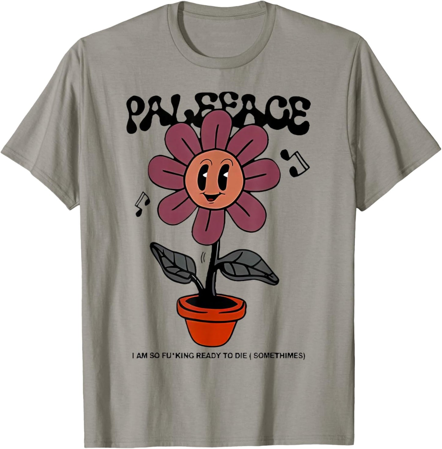 Top Paleface Swiss Flower Tour T-Shirt - T-Shirt | Sand