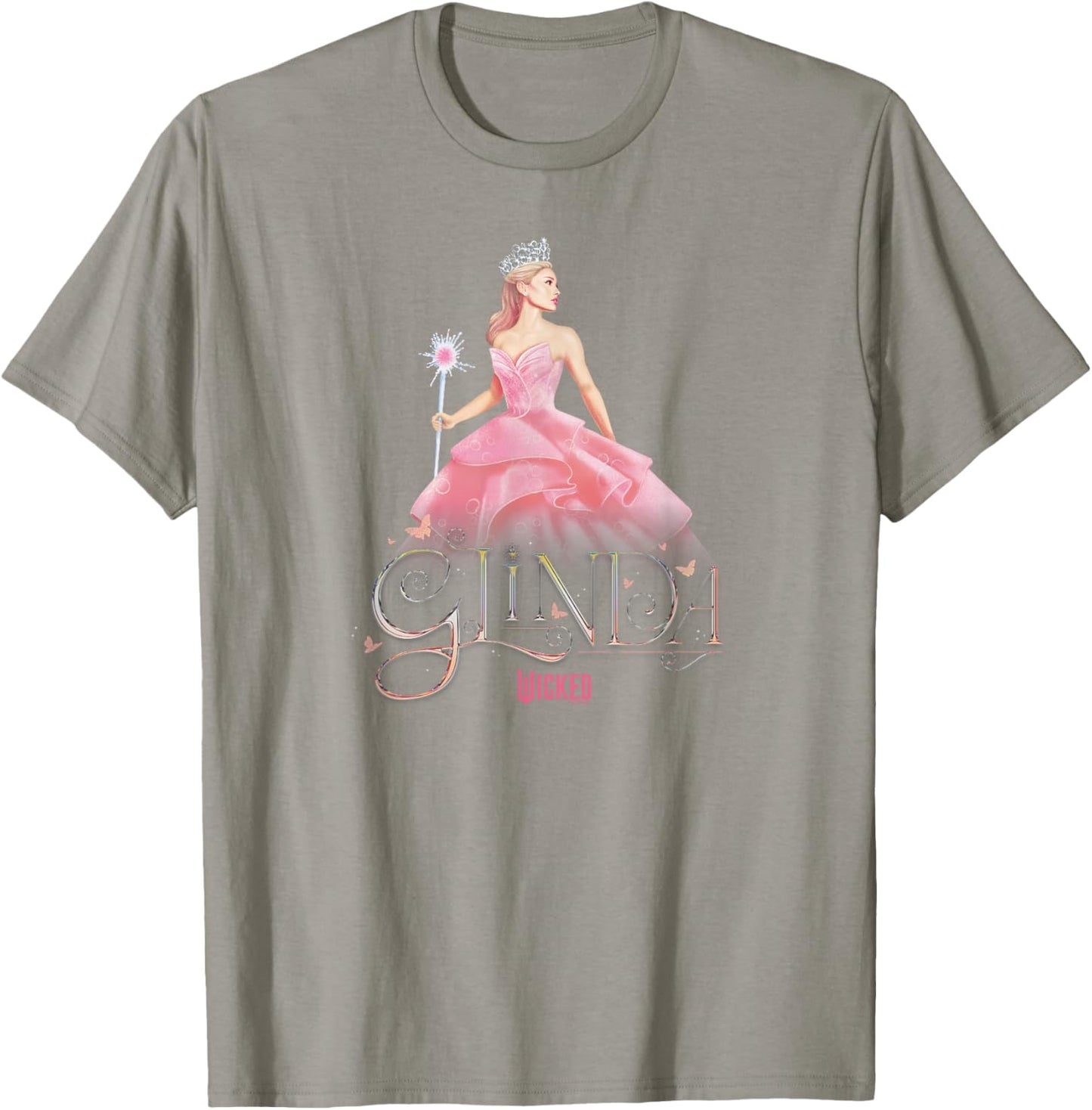 Wicked Glinda Elegant Pose T-Shirt - T-Shirt | Sand