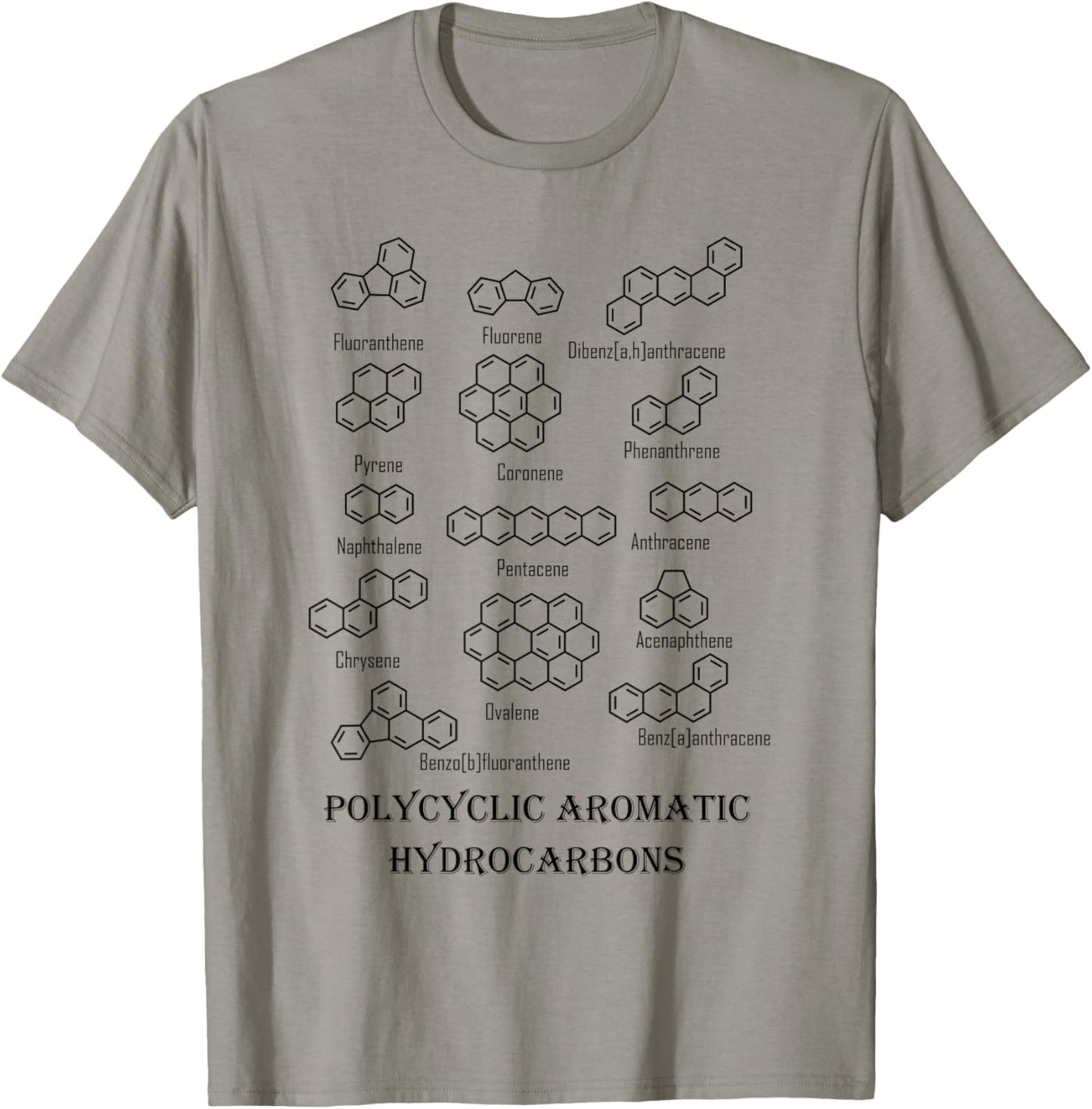 Polycyclic Aromatic Hydrocarbons PAH T-Shirt - T-Shirt | Sand