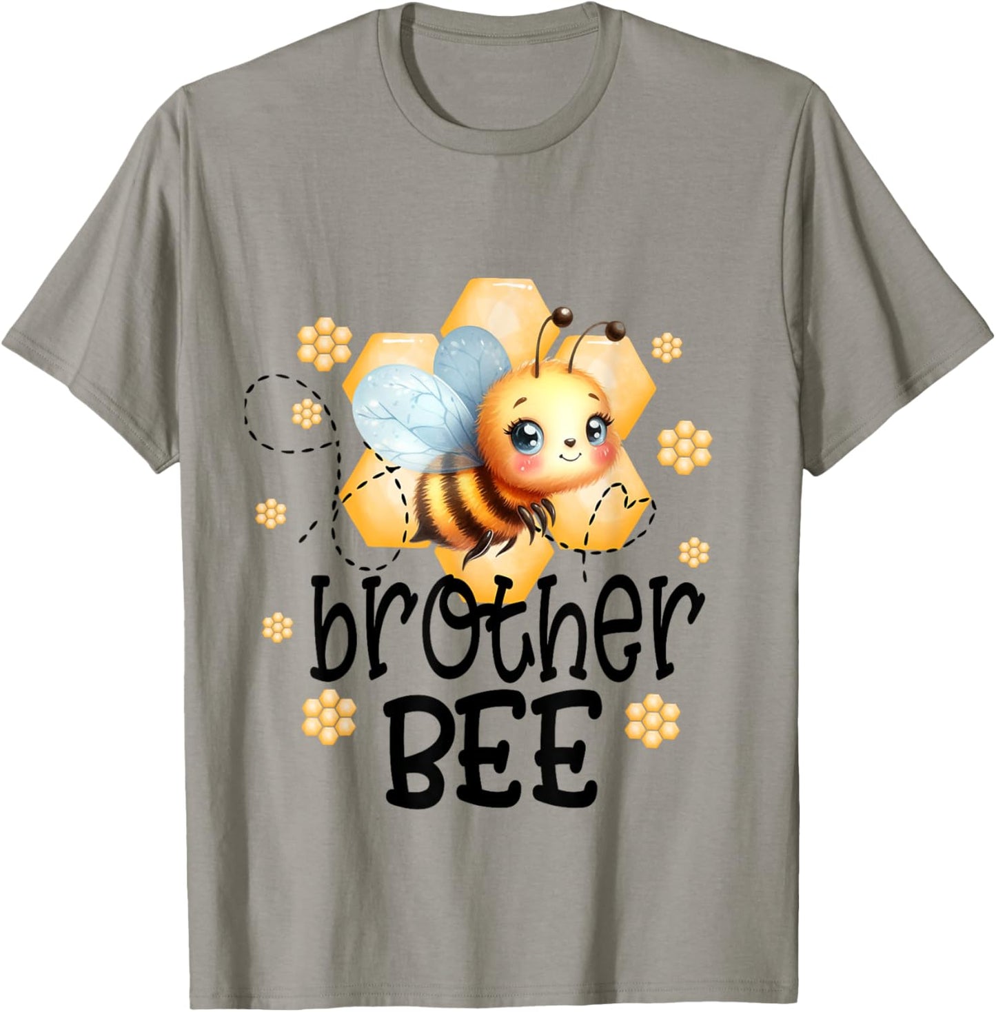 Family Bee Shirts Brother First Bee Day Outfit Birthday T-Shirt - T-Shirt | Sand