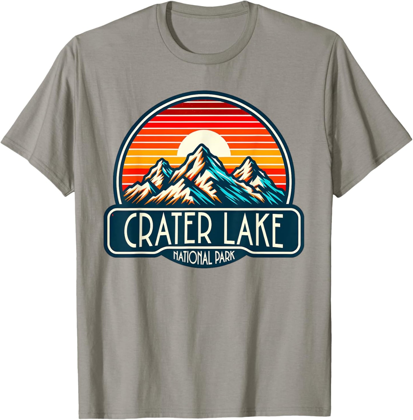 Crater Lake National Park T-Shirt - T-Shirt | Sand