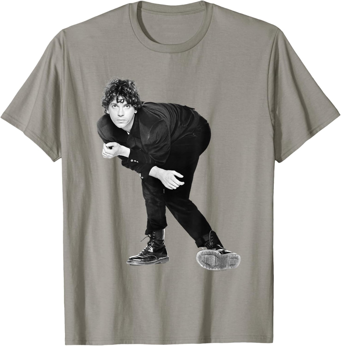 INXS Singer Michael Hutchence by Simon Fowler T-Shirt - T-Shirt | Sand
