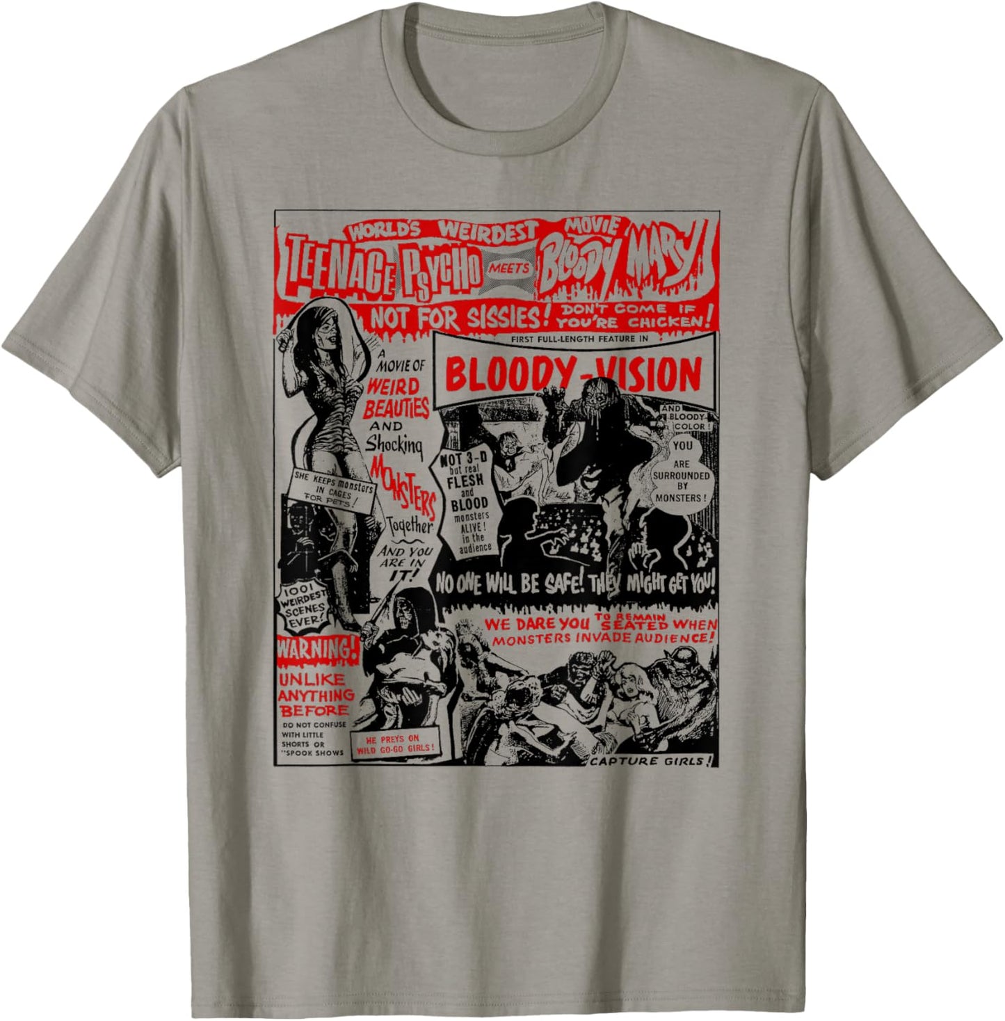 Vintage Halloween Slasher Horror Movie T-Shirt - T-Shirt | Sand
