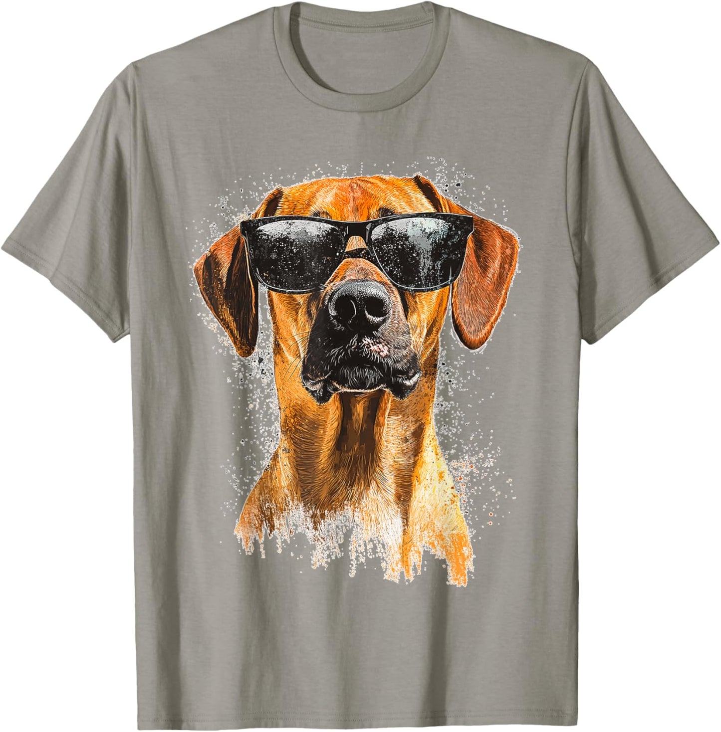 Rhodesian Ridgeback Dog Pet Sunglasses Rhodesian Ridgeback T-Shirt - T-Shirt | Sand
