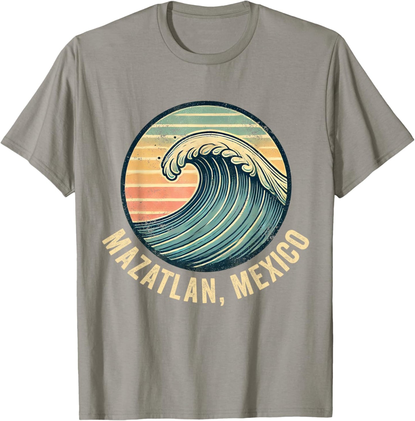 Mazatlan Mexico Souvenir Mexican Vacation Men Women Reminder T-Shirt - T-Shirt | Sand