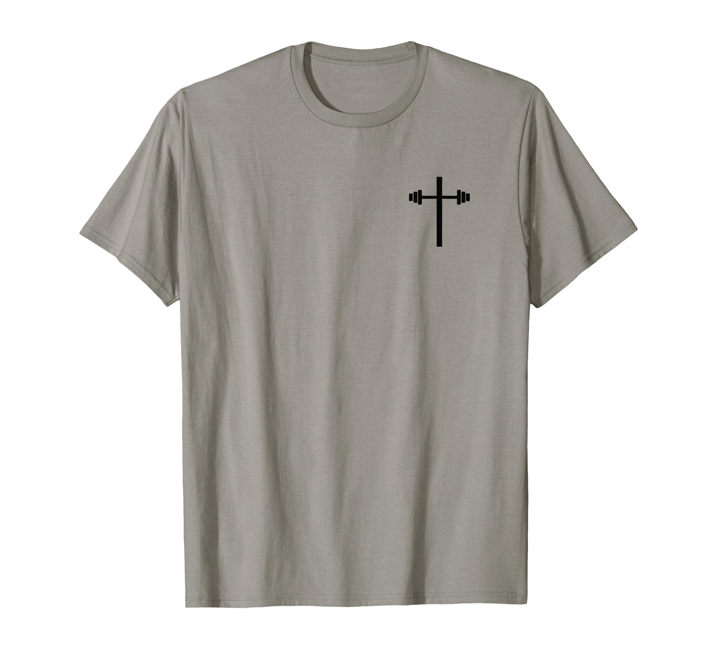 Cross Gym Workout Dumbbell Christian T-Shirt