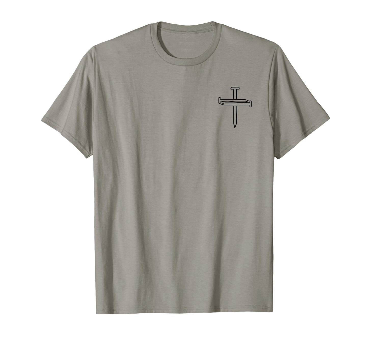 three Nails Cross Christian Apparel & Home Decor T-Shirt