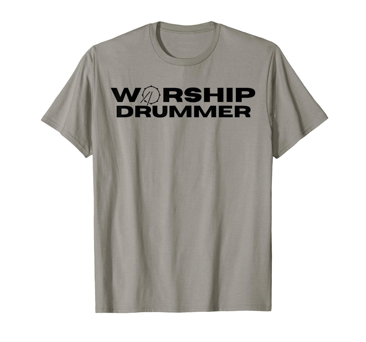 Worship Drummer Christian Drumming Team Christian Design T-Shirt