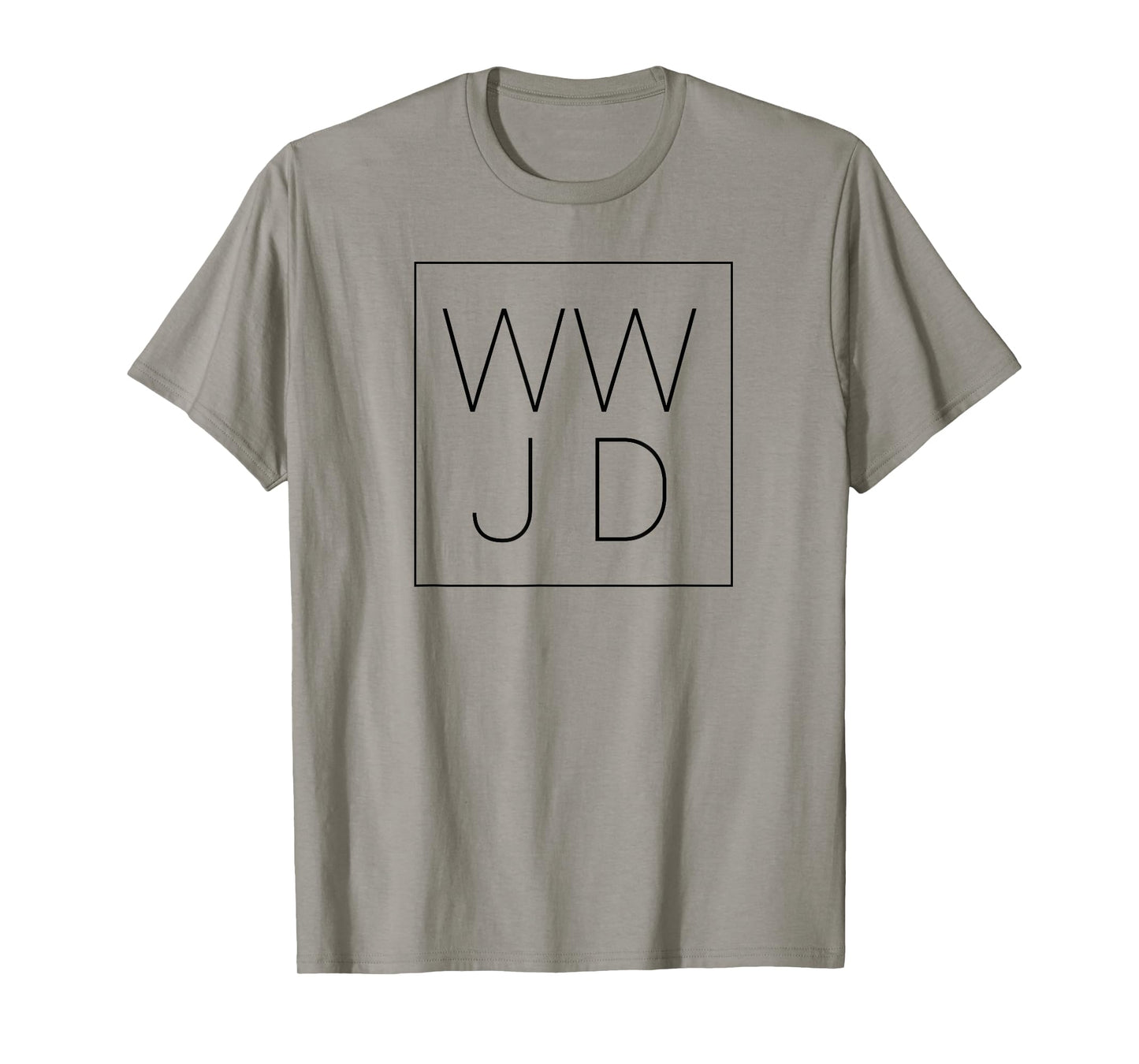 WWJD What Would Jesus Do Christian Trendy T-Shirt