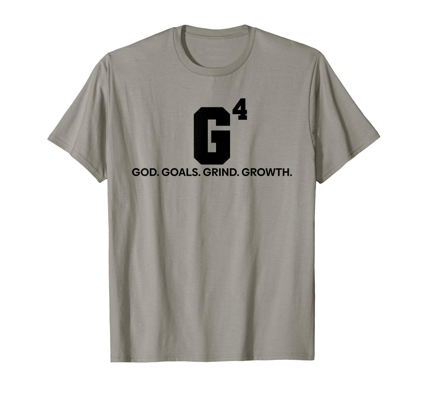 G4 God Goals Grind Growth Funny Christian T-Shirt