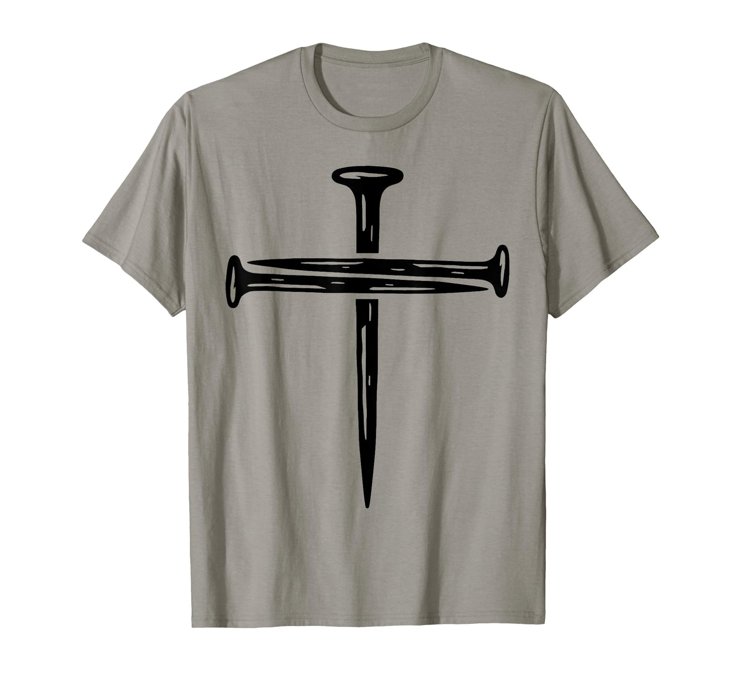 Cross Jesus Christian God Faith Bible Religious Minimal Pray T-Shirt