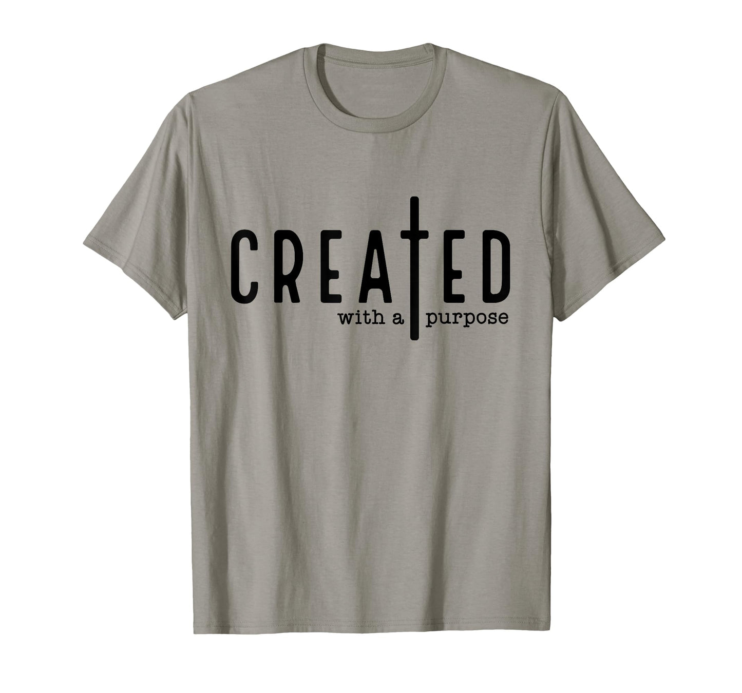 Created with a Purpose Jesus God Christian Faith Easter Day T-Shirt