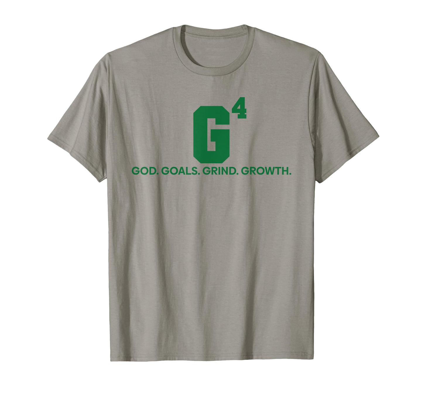 G4 God Goals Grind Growth Funny Christian T-Shirt