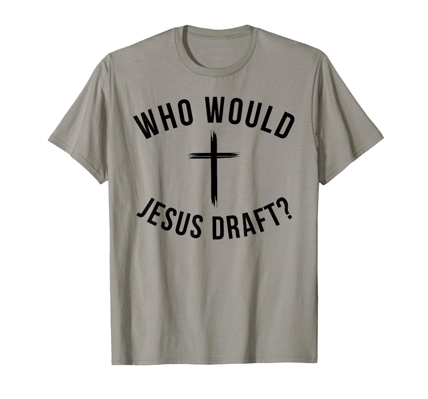 Funny Fantasy Football draft Who would Jesus draft joke T-Shirt