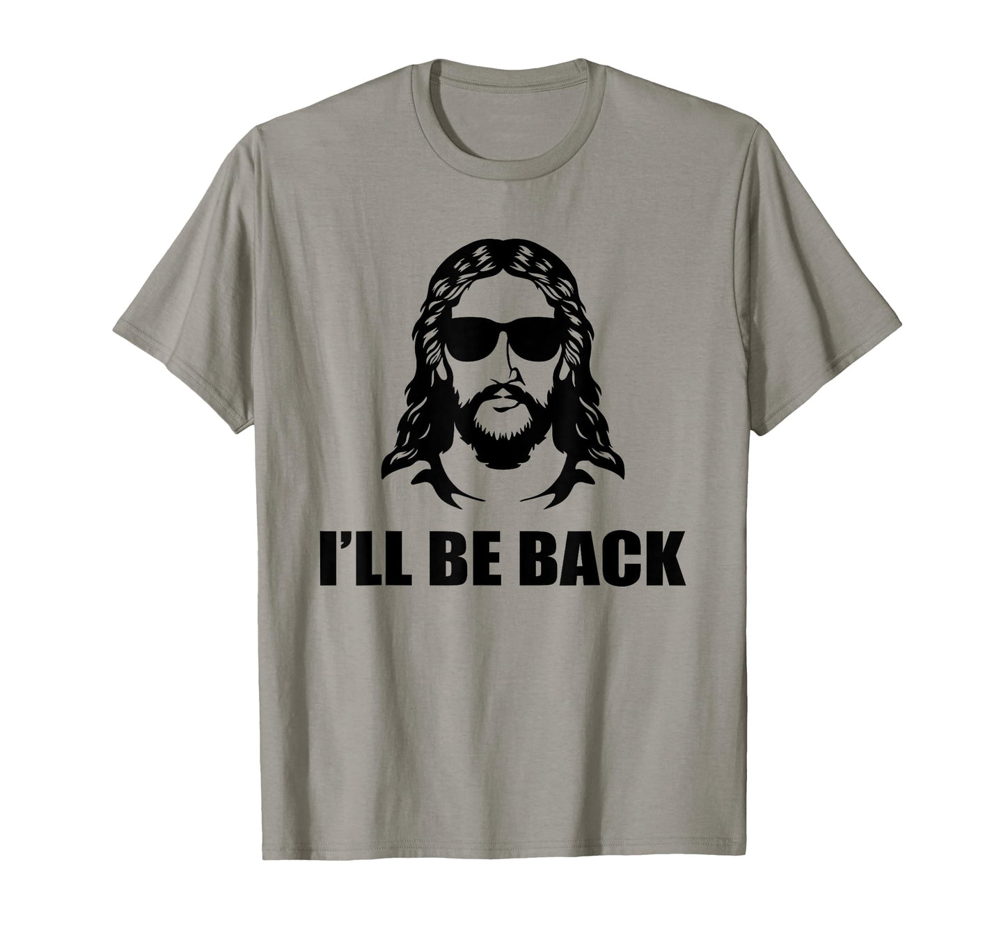 Jesus Christ Design - I´ll Be Back - Jesus T-Shirt