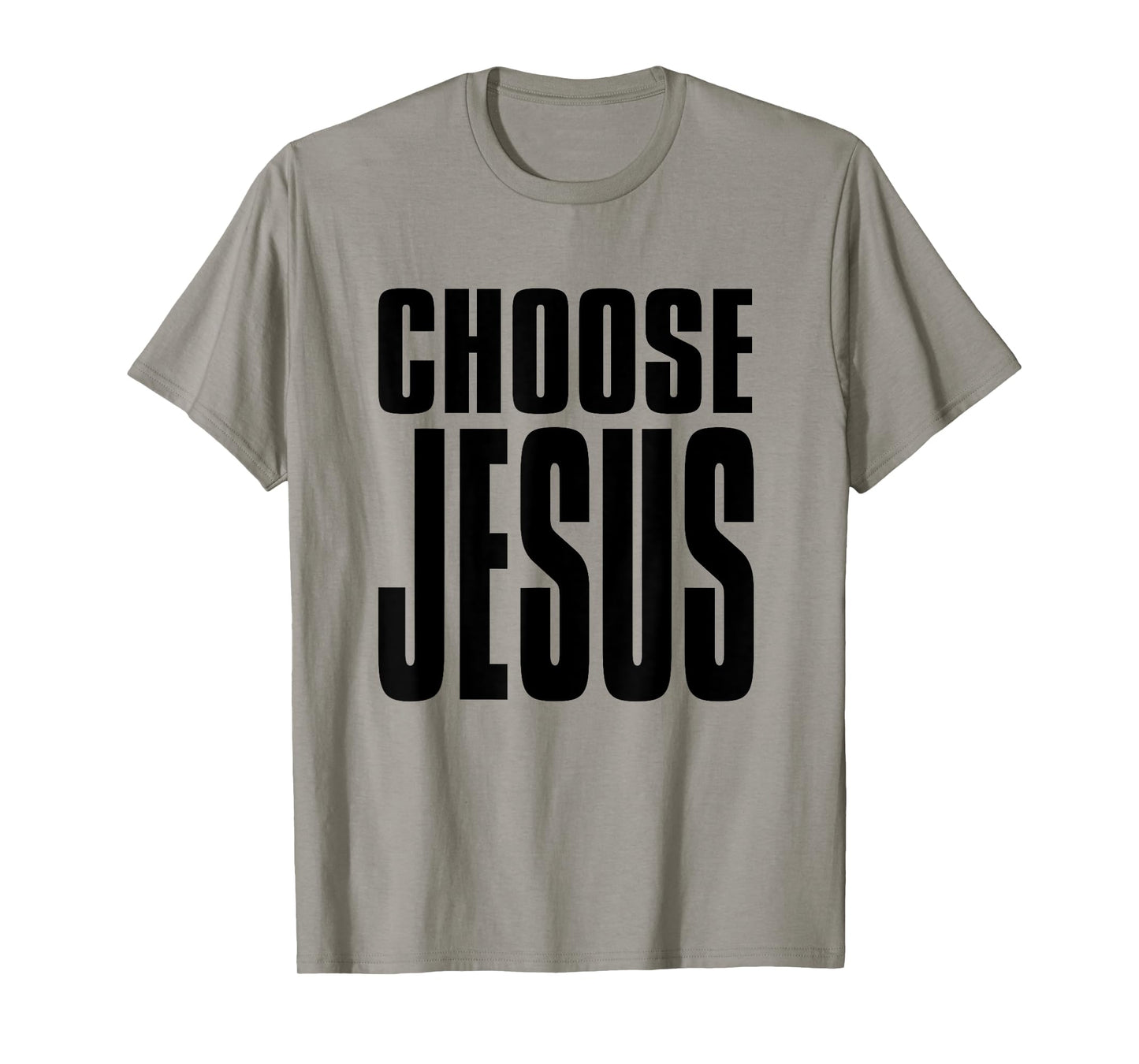Choose Jesus Retro 80's Bold Minimal Christian Faith Street T-Shirt