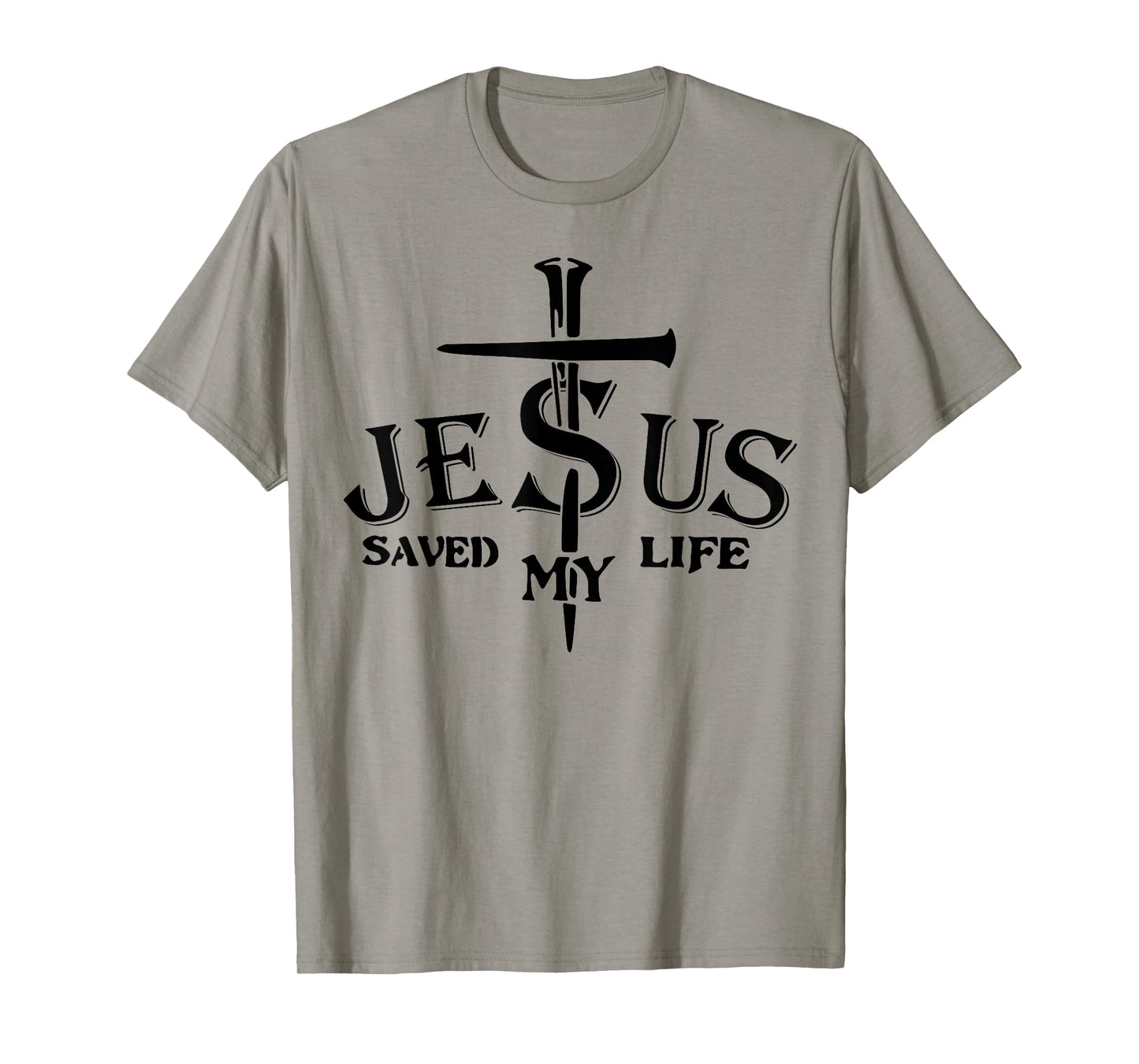 Jesus Saved My Life Cross T-Shirt