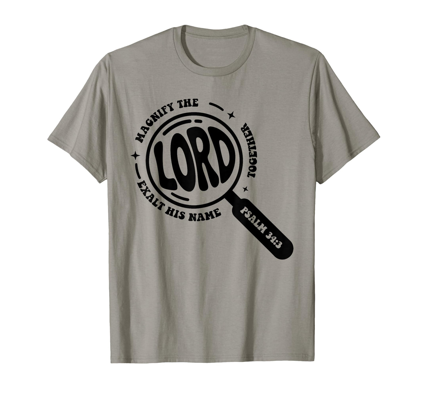Magnify The Lord Bible Verse Magnified VBS 2025 Summer Camp T-Shirt