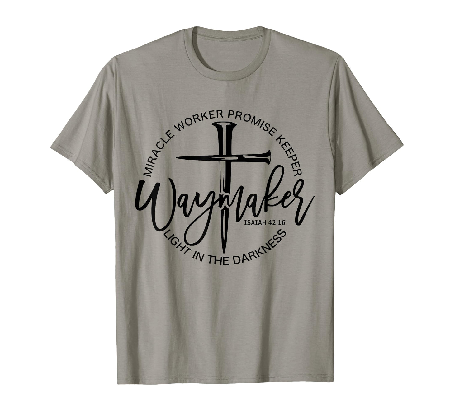 Vintage Waymaker Promise Keeper Miracle Worker Christian T-Shirt