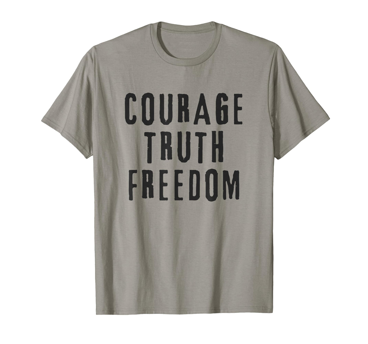 Courage Truth Freedom Christian Patriot T-Shirt