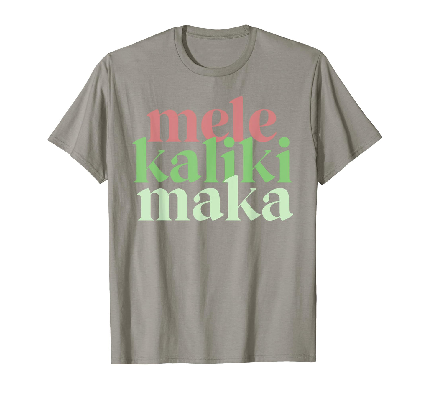 Mele Kalikimaka Retro Christmas Modern Hawaiian Women T-Shirt
