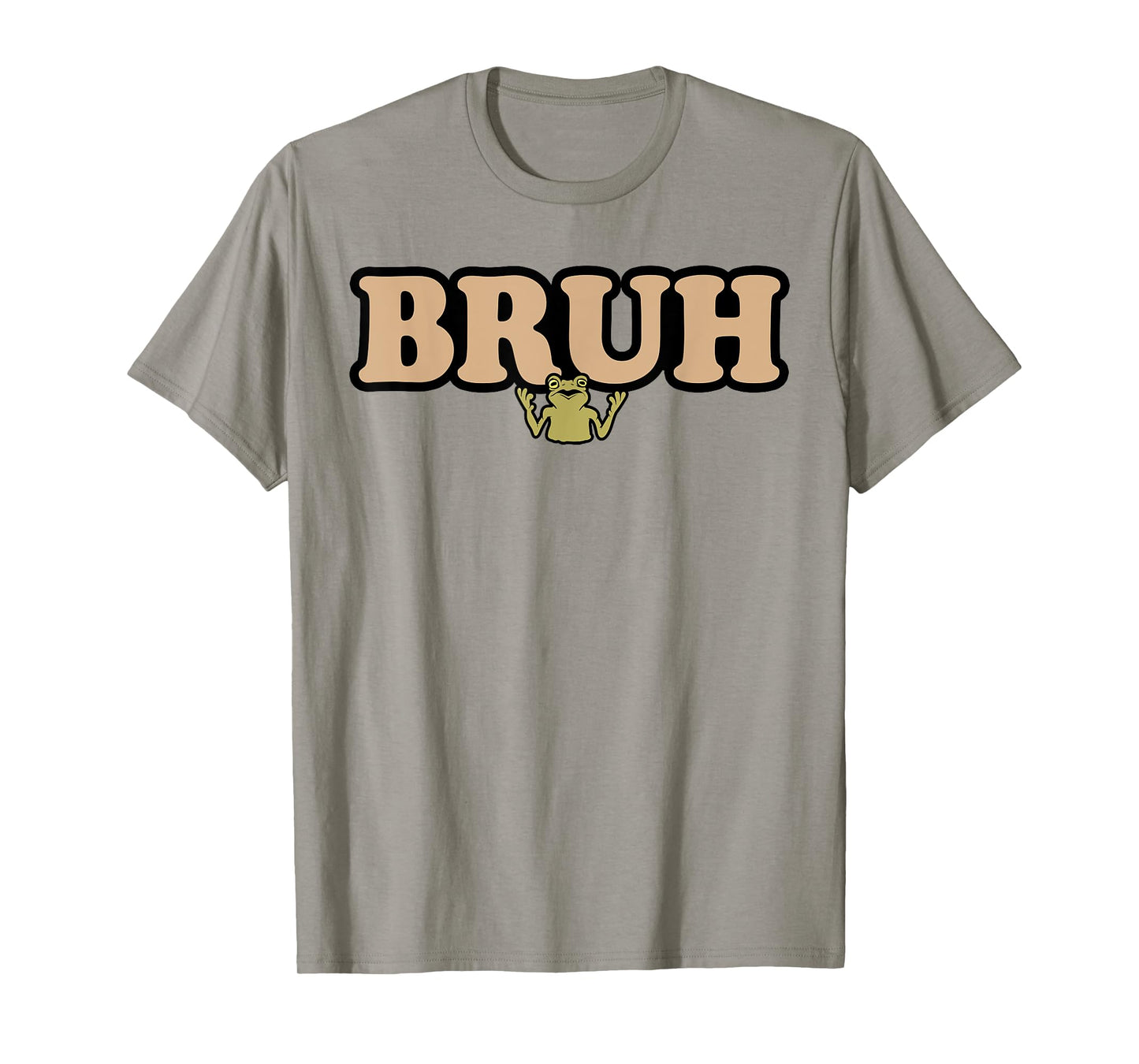 Bruh Frog Meme Shirt Funny Bruh Frog Boys Girls T-Shirt