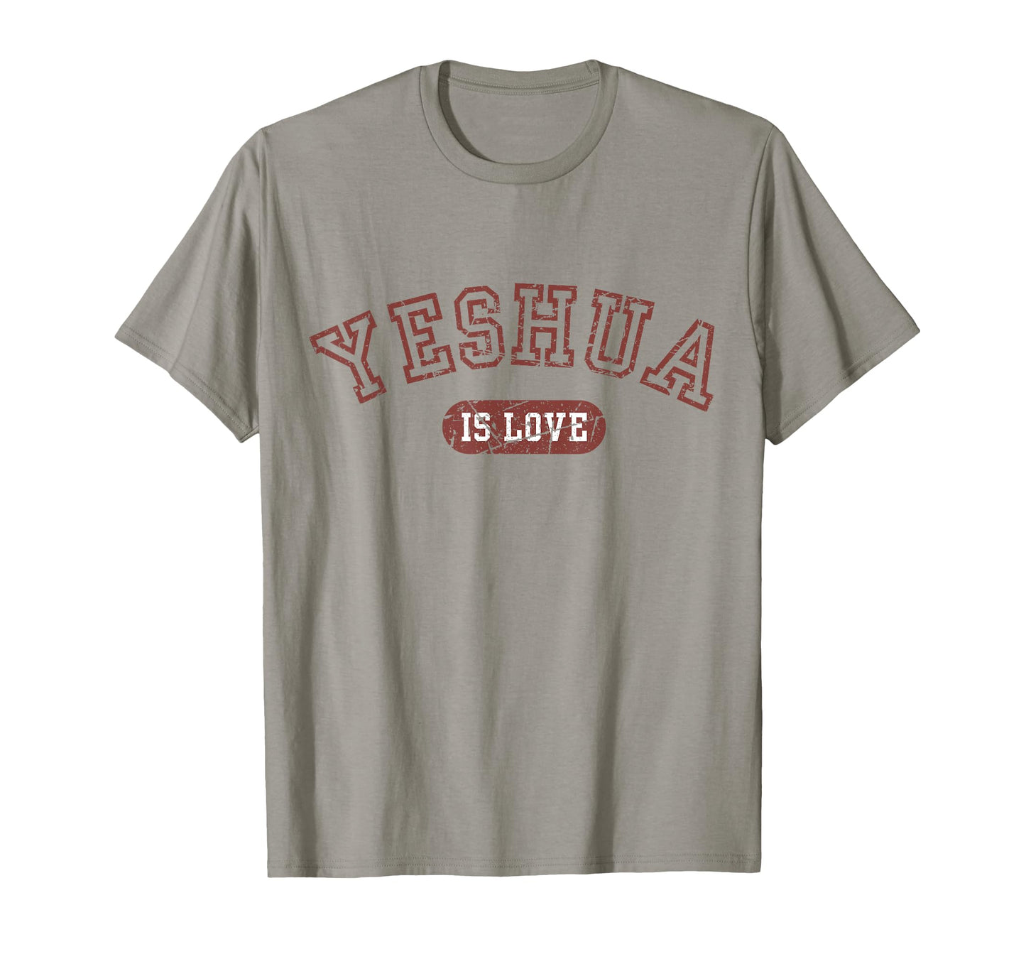 Yeshua is Love Jesus Scripture Christian Bible Faith Vintage T-Shirt