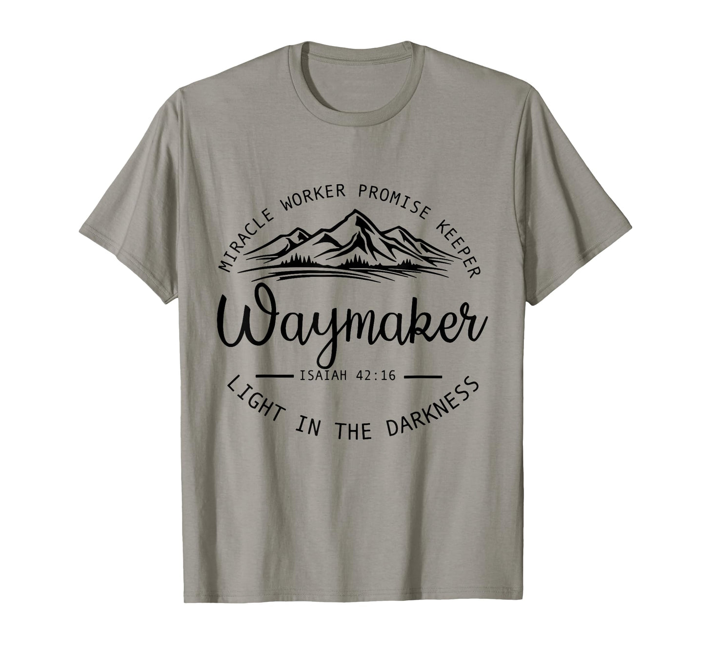 Vintage Waymaker Promise Keeper Miracle Worker Christian T-Shirt