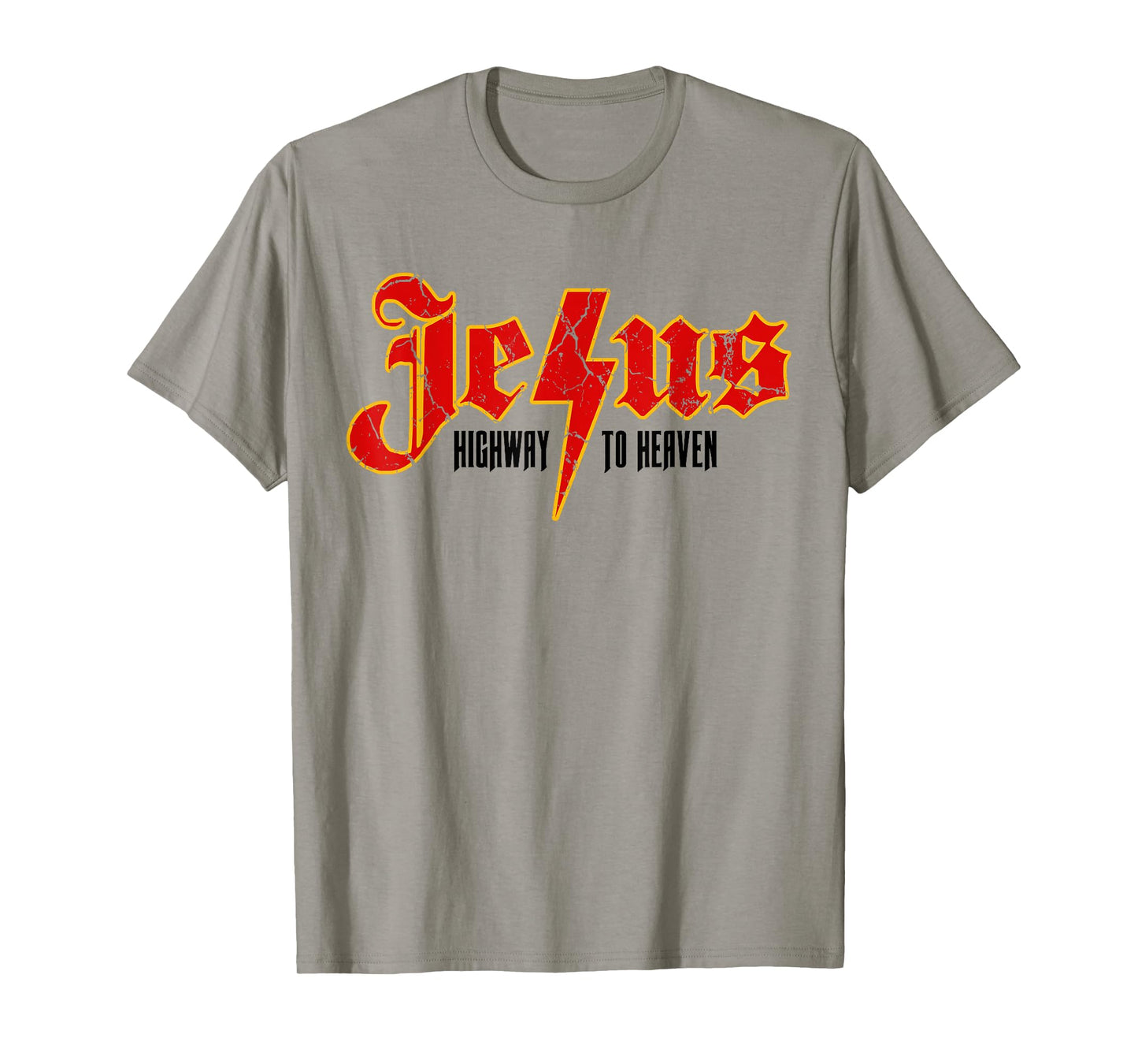 Christian Quotes Jesus Highway To Heaven Religious Spiritual T-Shirt