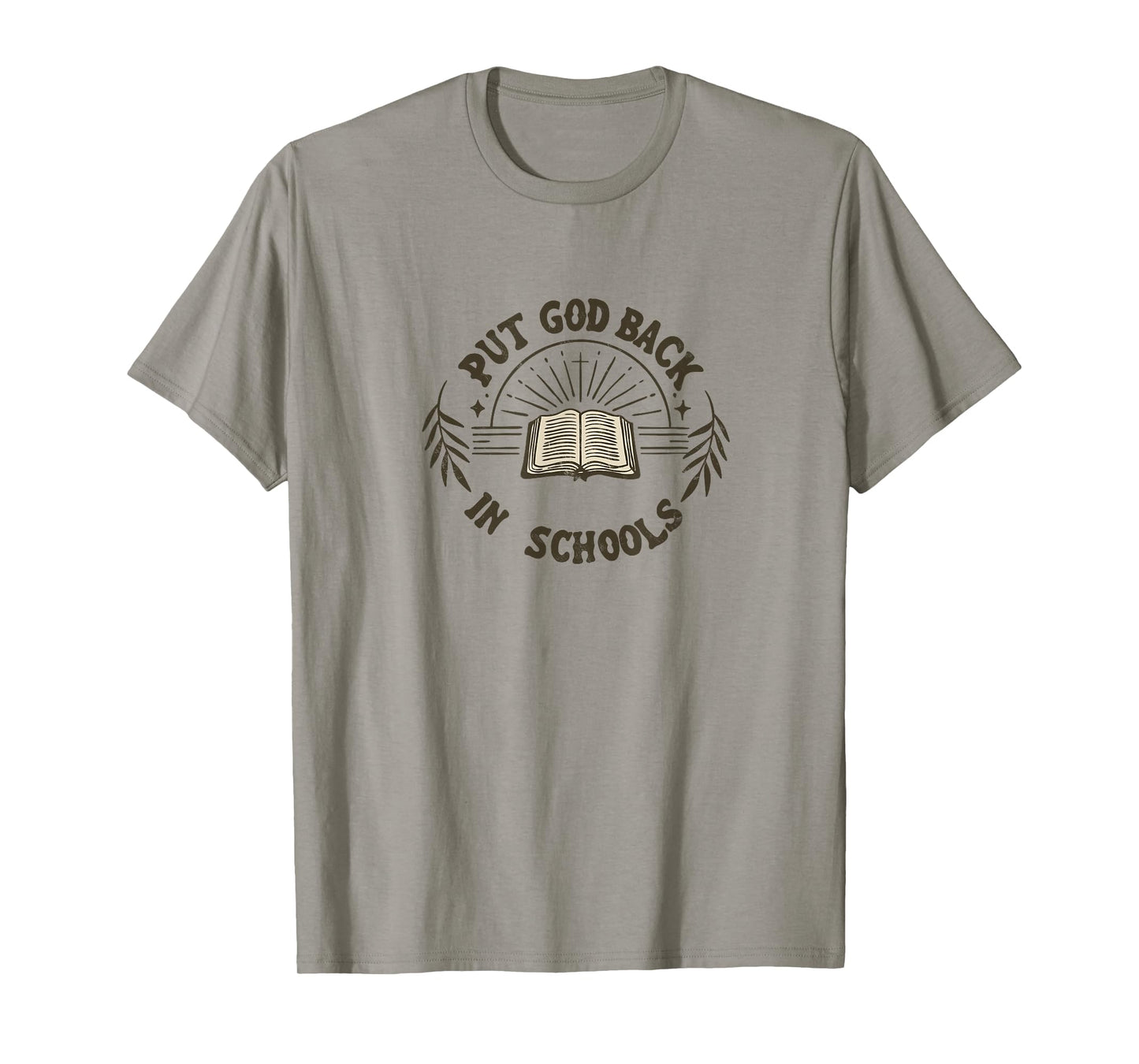 Put God Back In Schools Bible Christian Jesus Teacher T-Shirt